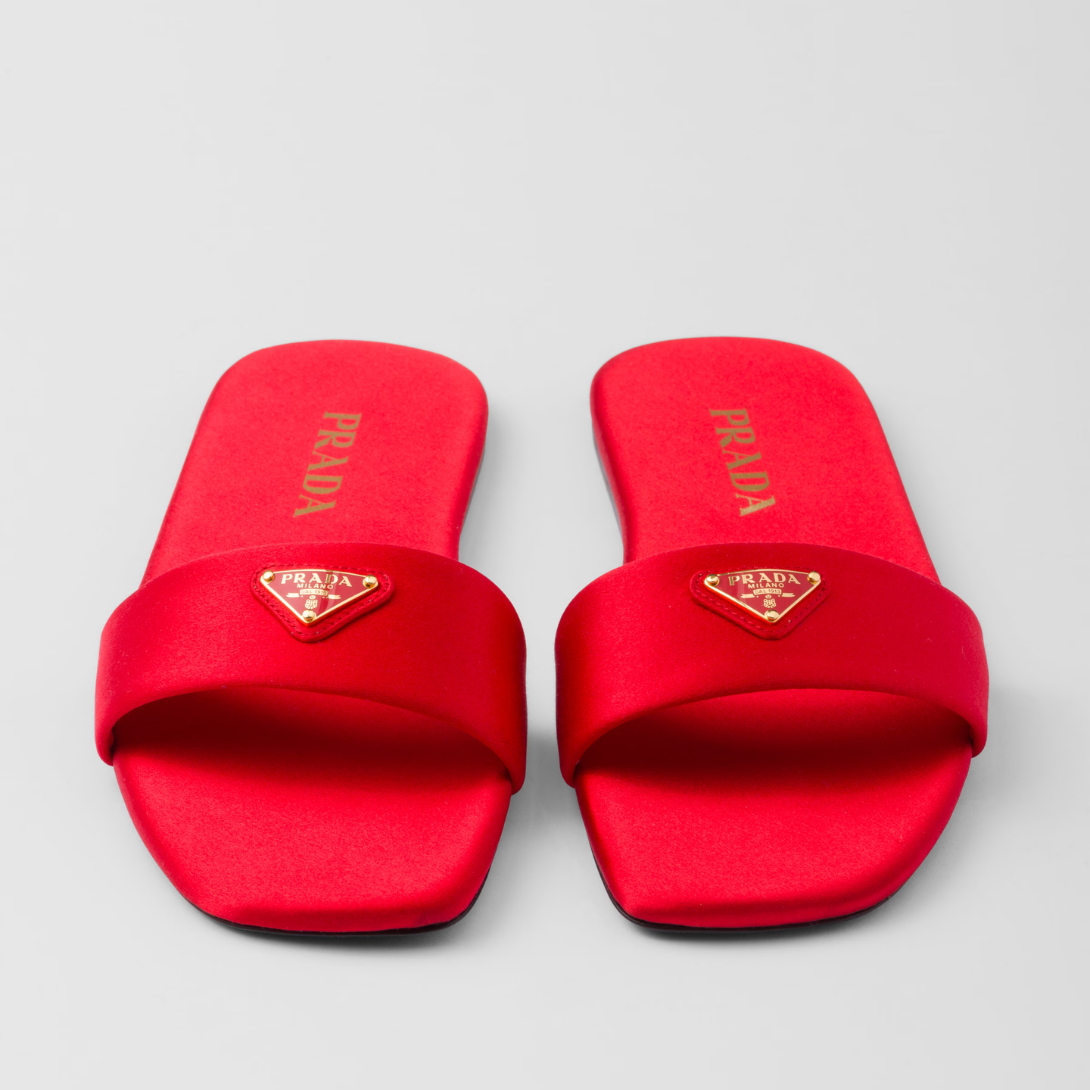 Satin slides