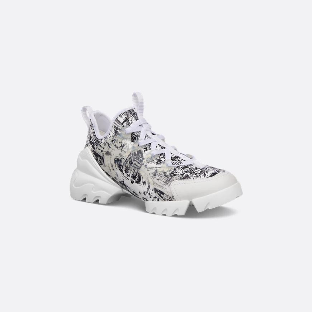 D-Connect Printed Fabric Sneaker