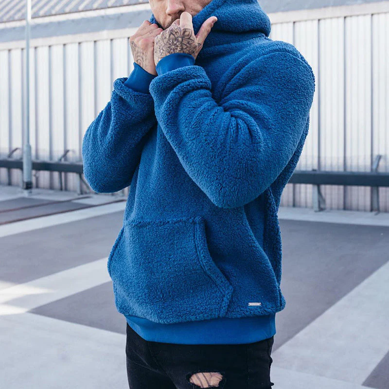 URBAN HYPE SHERPA EDGE HOODIE