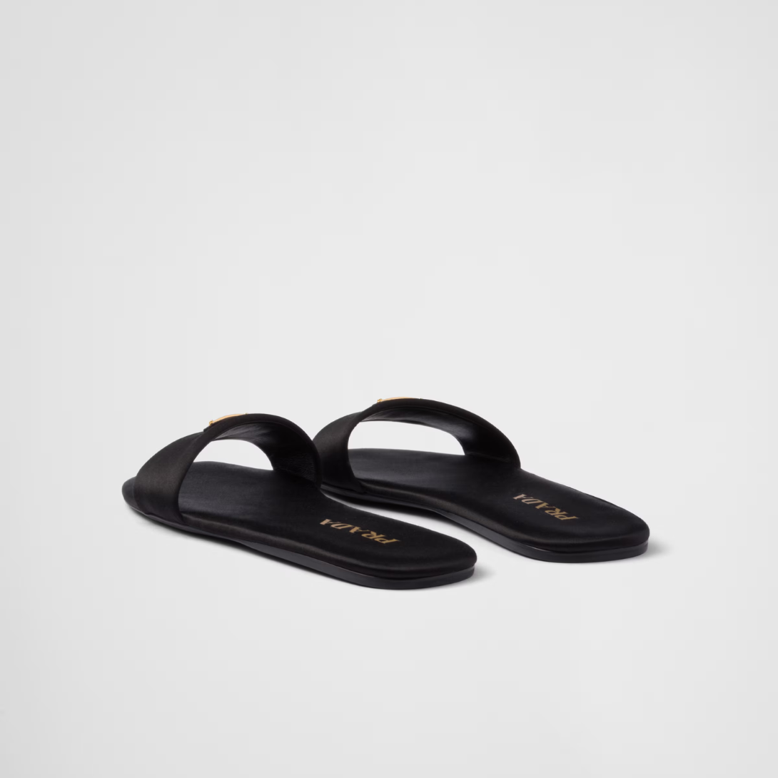 Satin slides