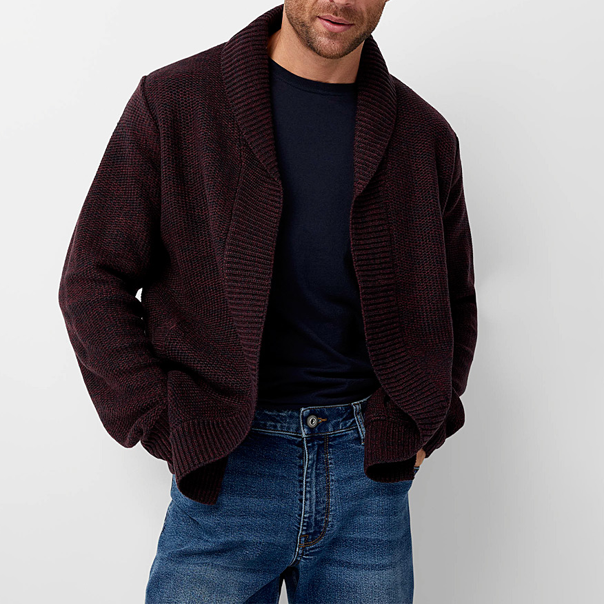 BRACIANNO 100% VIRGIN WOOL CARDIGAN