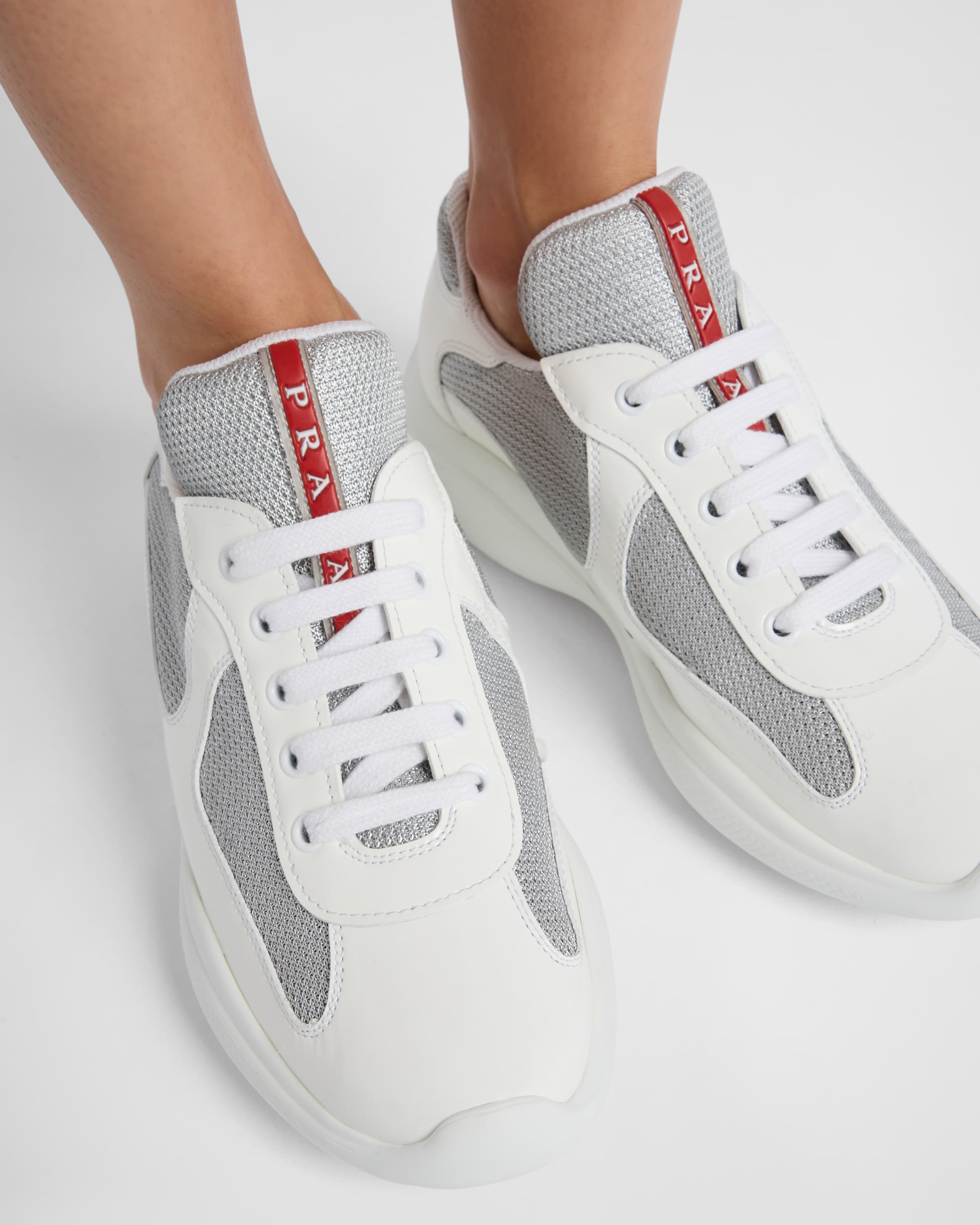 America's Cup biker fabric sneakers