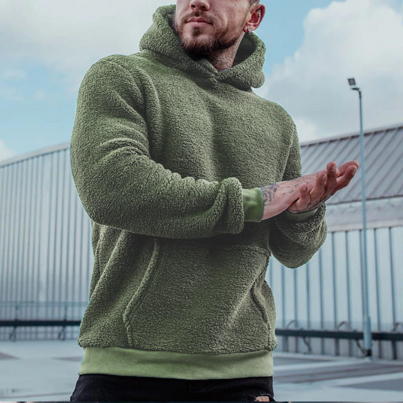 URBAN HYPE SHERPA EDGE HOODIE