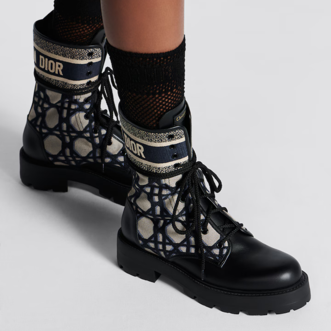 D-Major Ankle Boot Blue