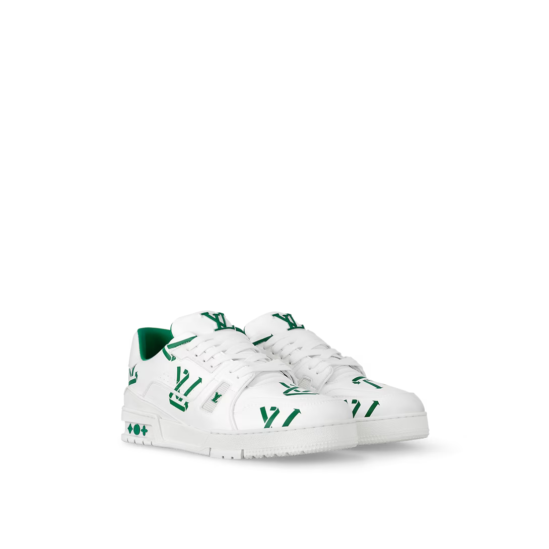 Trainer Sneaker Printed Green