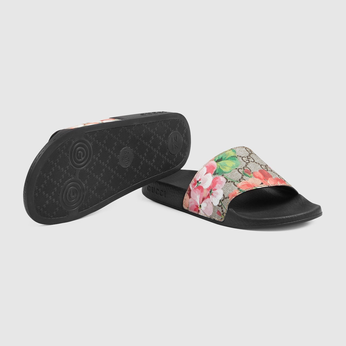 Women's GG Blooms slide sandal