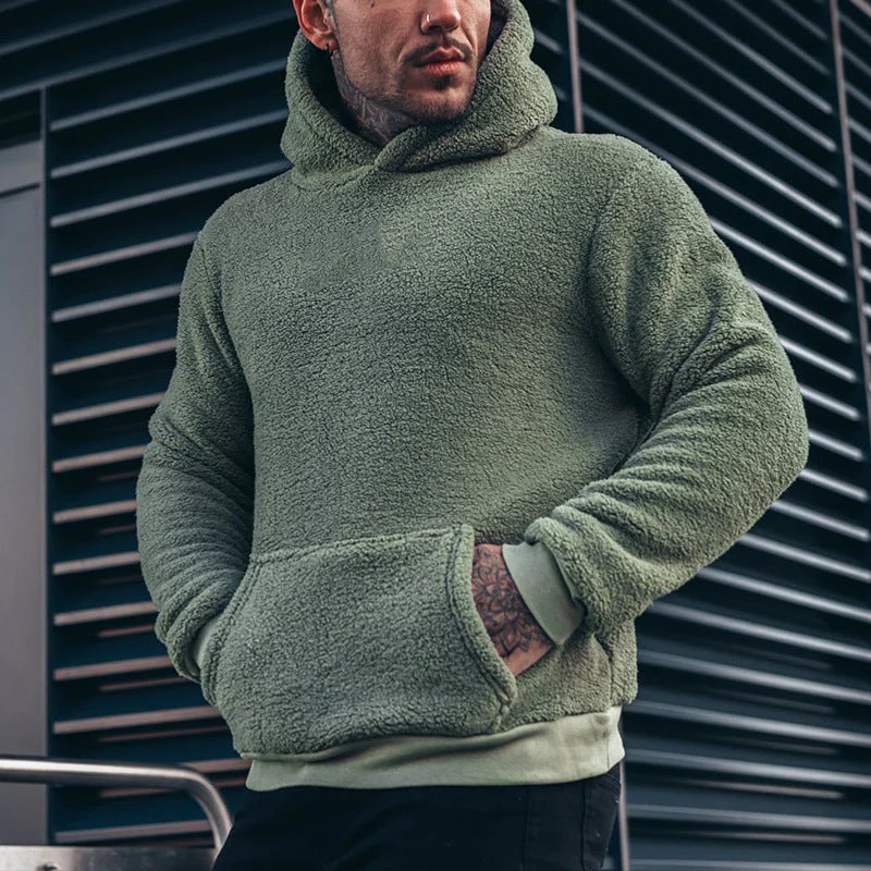 URBAN HYPE SHERPA EDGE HOODIE