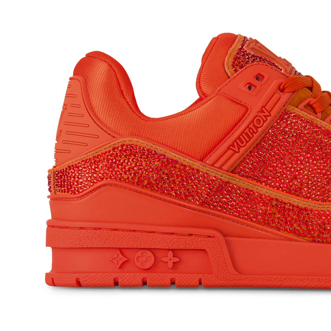 Trainer Sneaker Orange Crystal