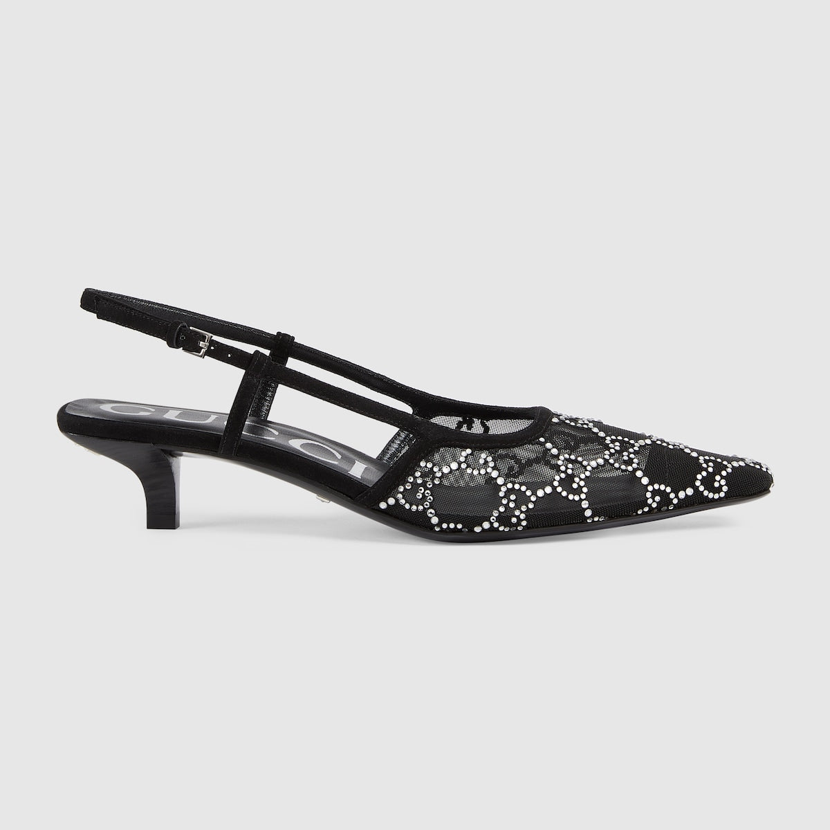 Women's slingback motif pump