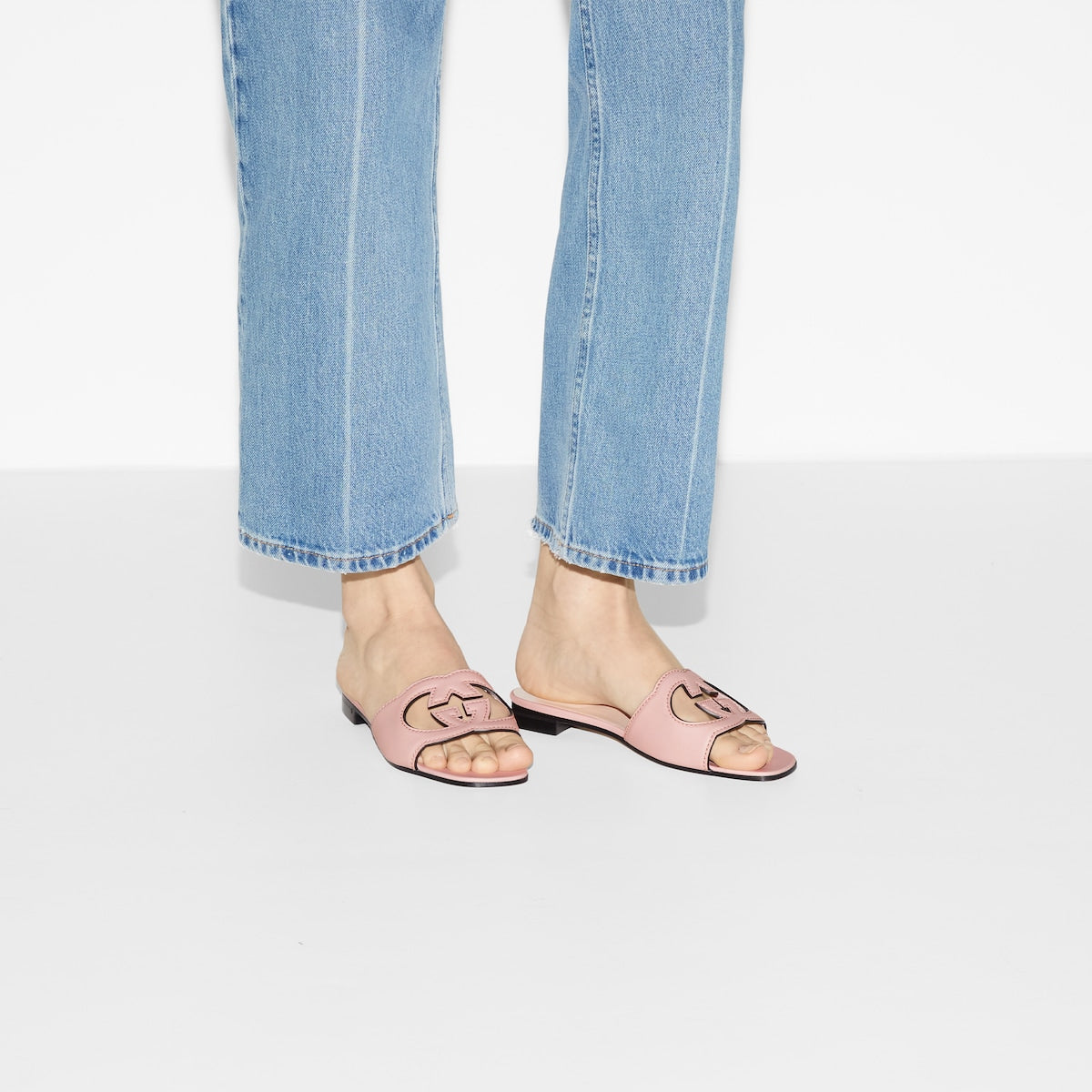 Women's G cut-out sandal