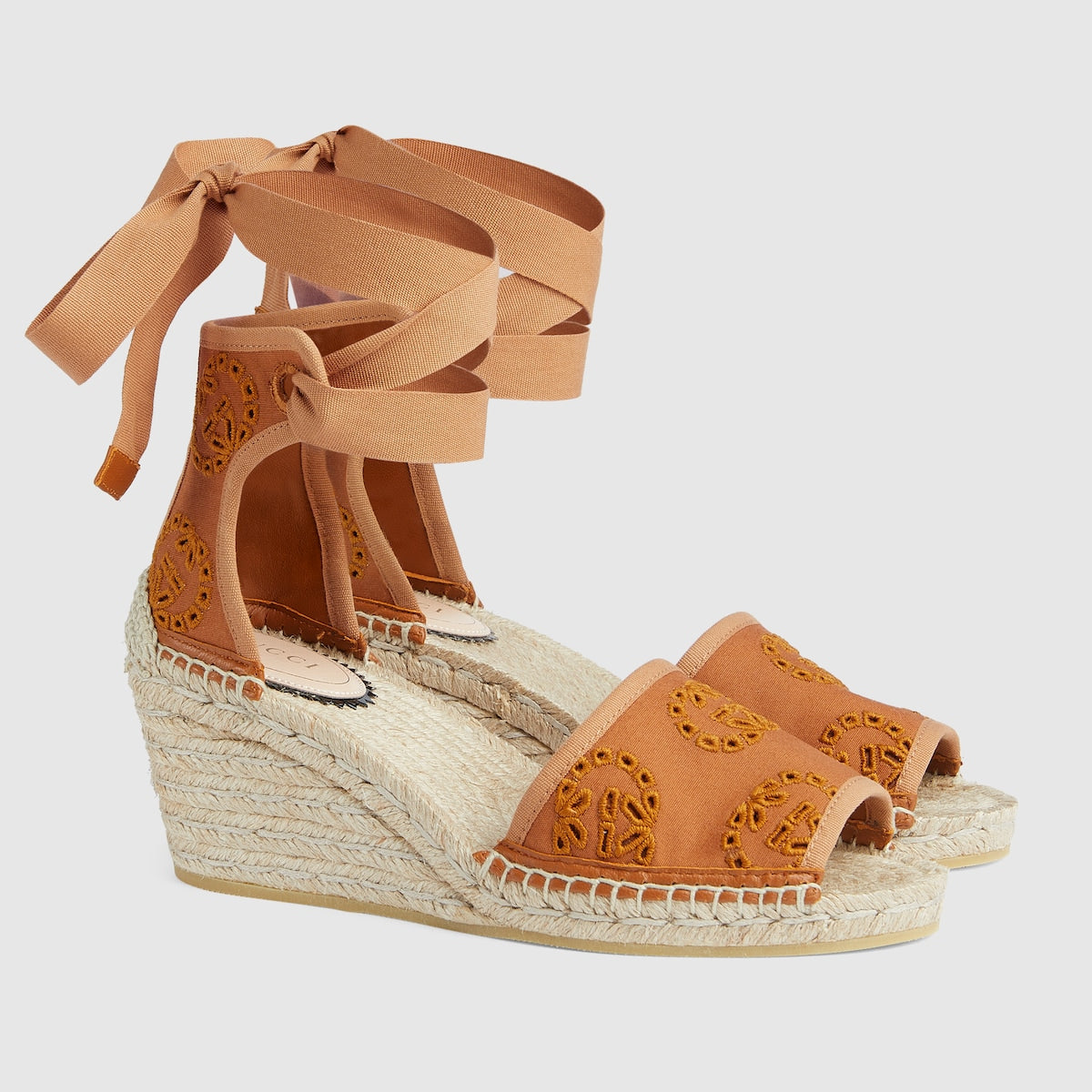 Espadrille with Interlocking G