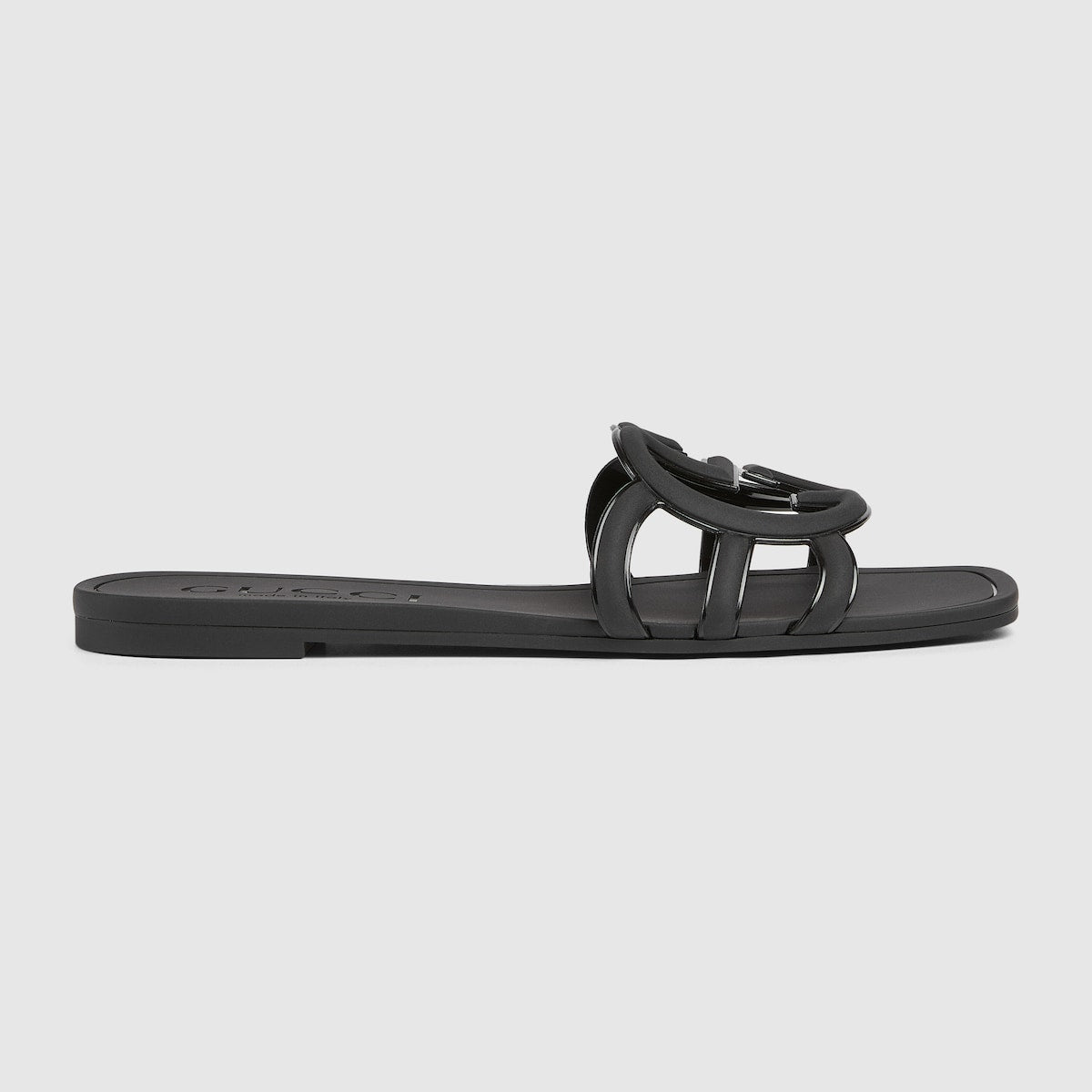 Women's Interlocking rubber sandal