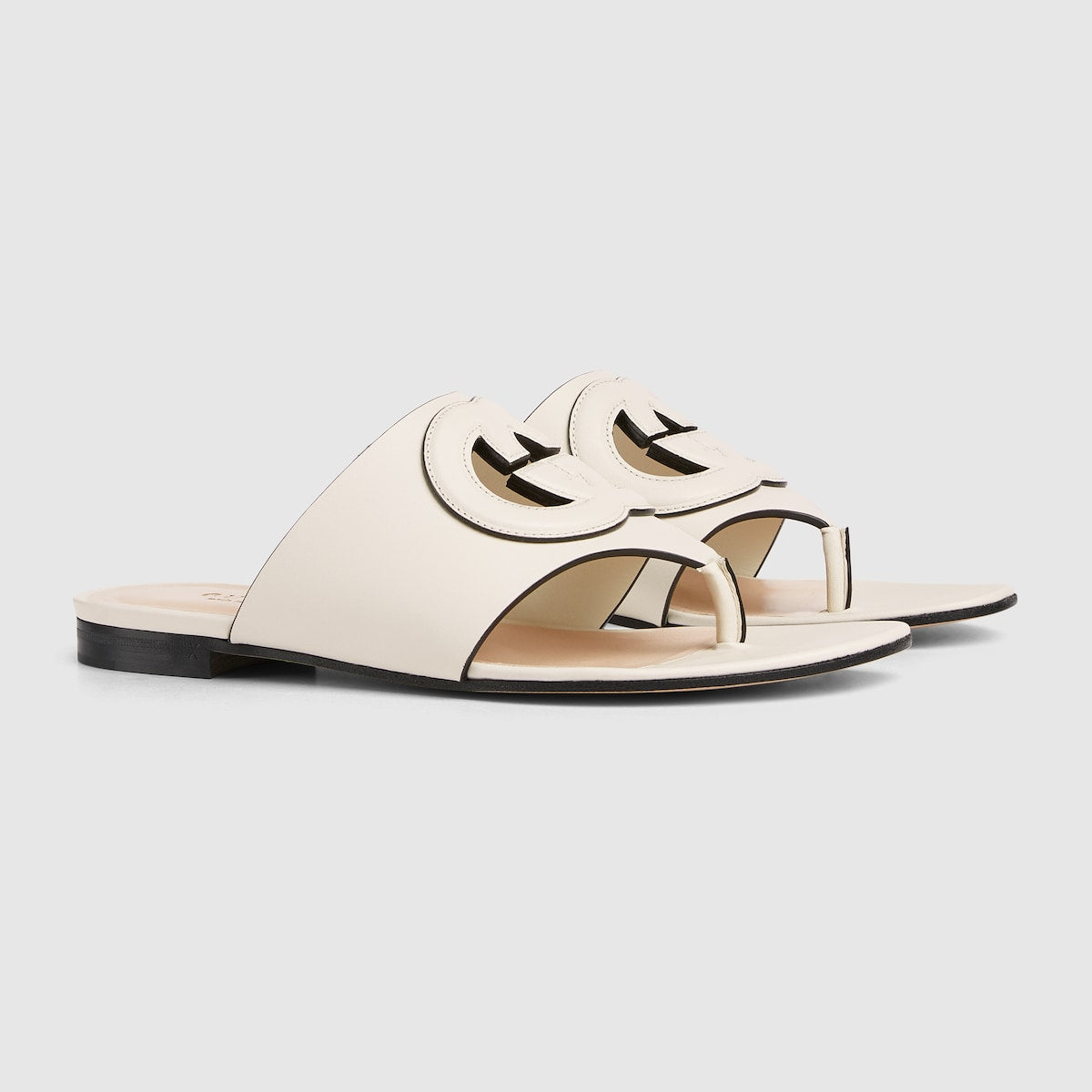 Women's Interlocking G cut-out sandal