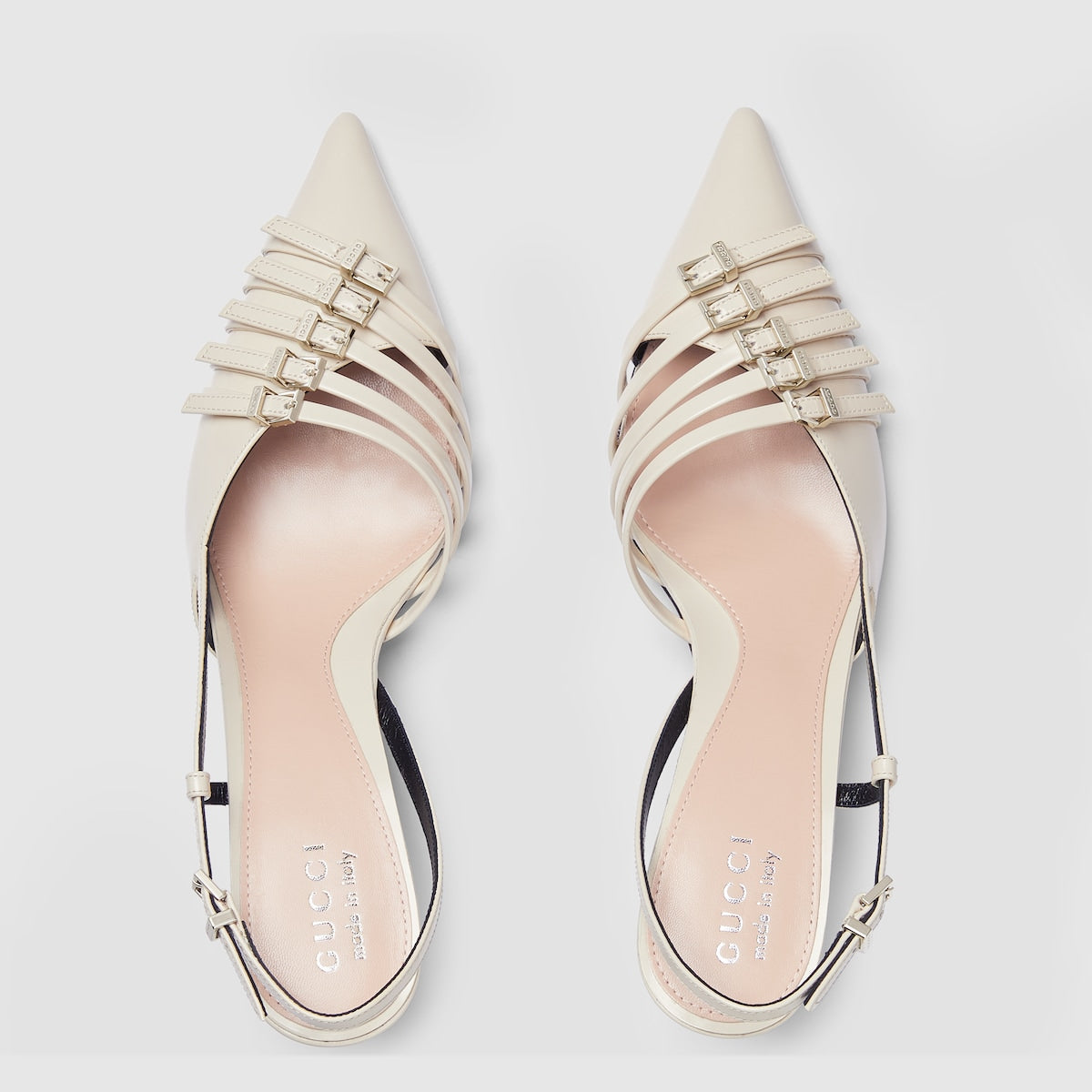 Women's slingback leather pump