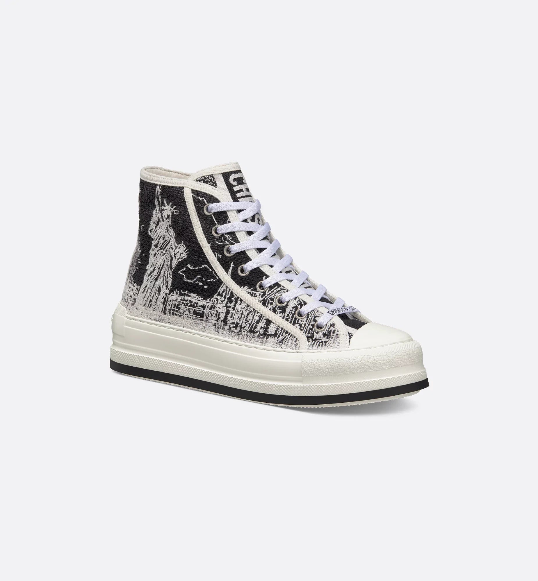 High-Top Platform Sneaker