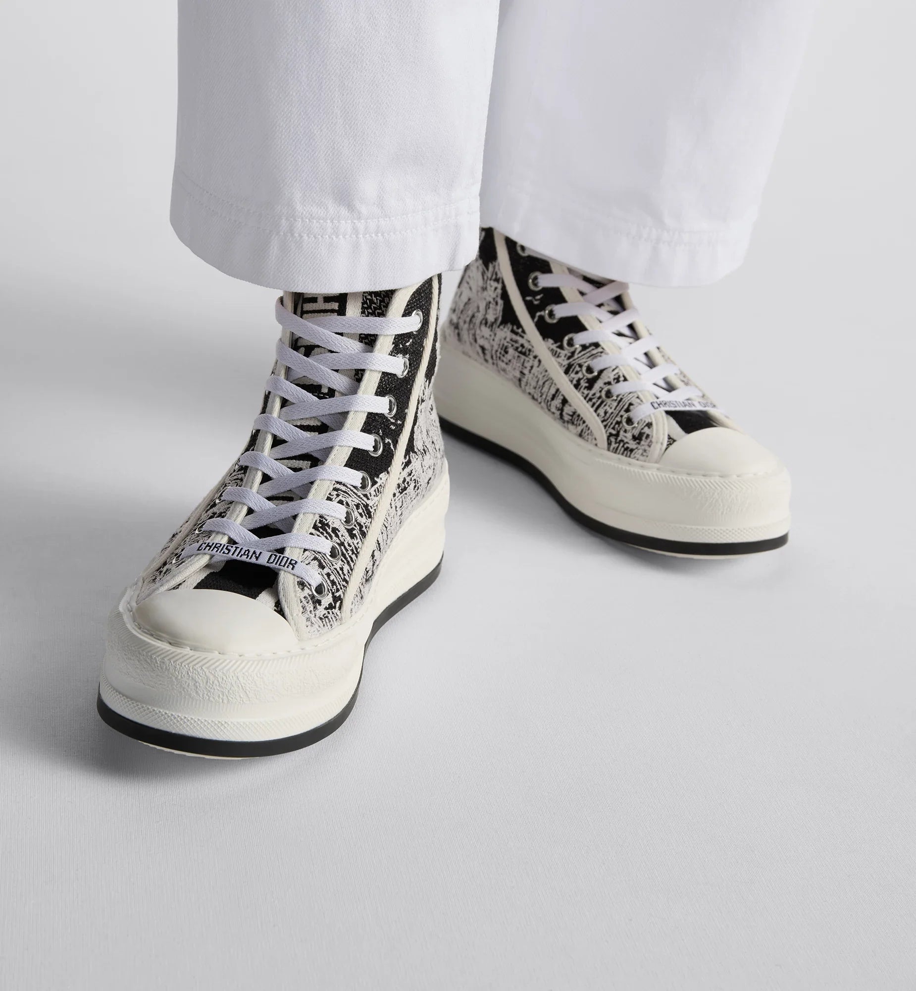 High-Top Platform Sneaker