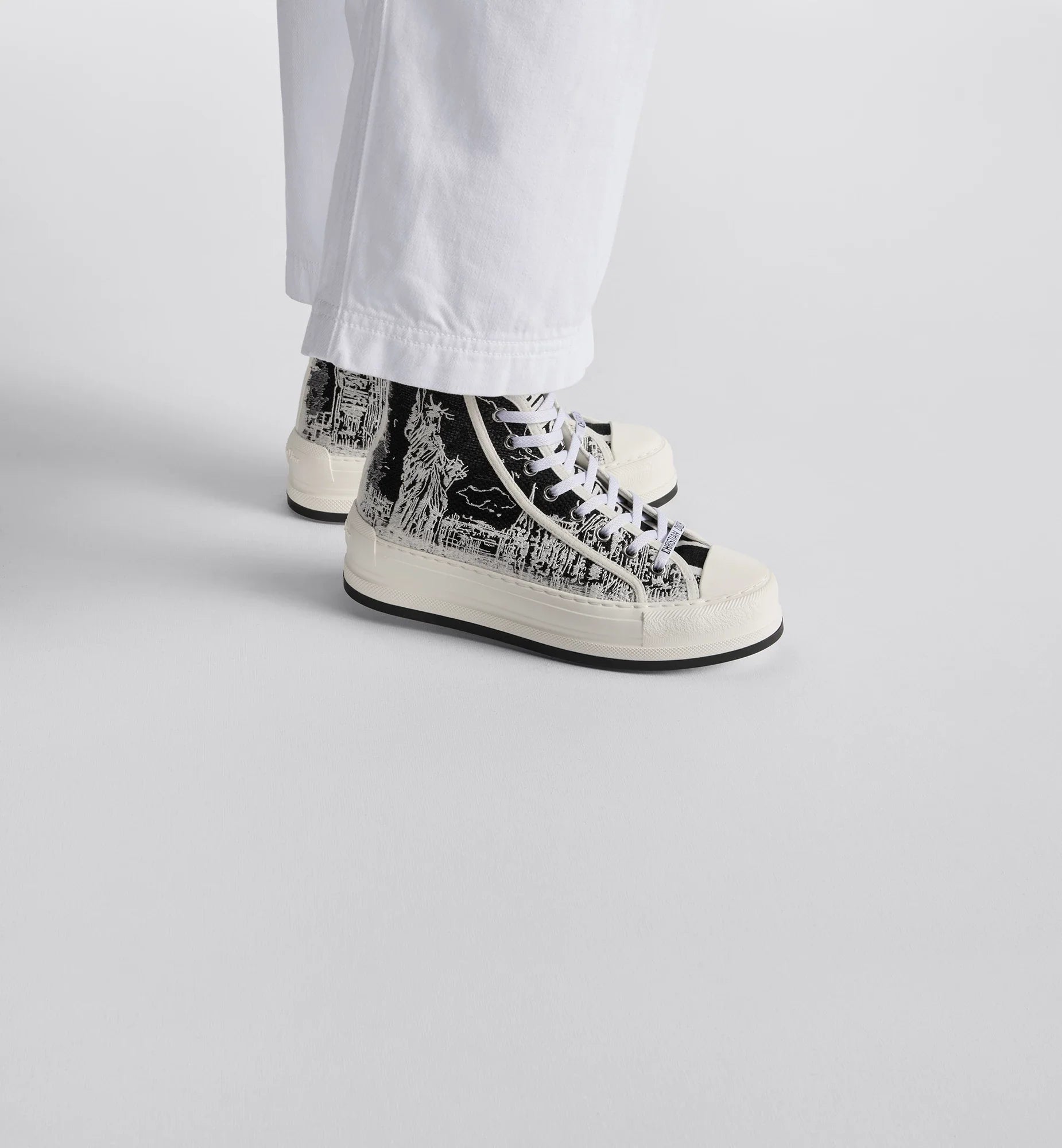 High-Top Platform Sneaker