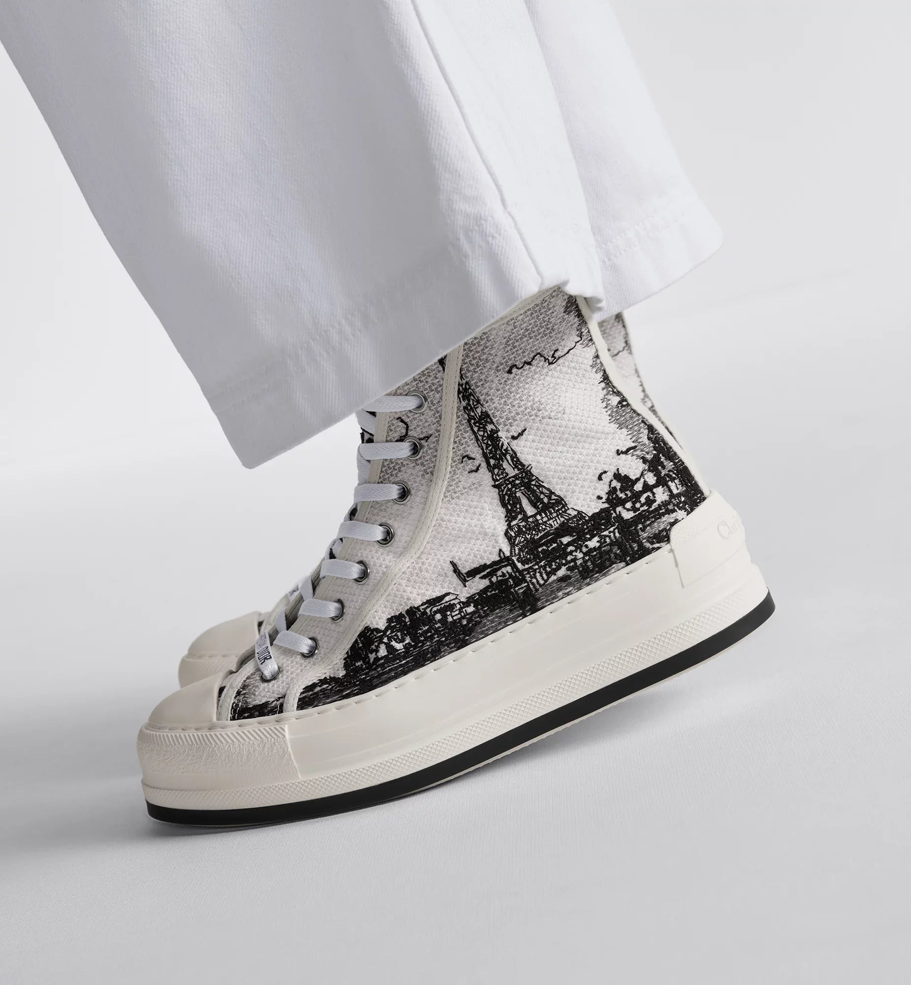 Walk'n' High-Top Platform Sneaker