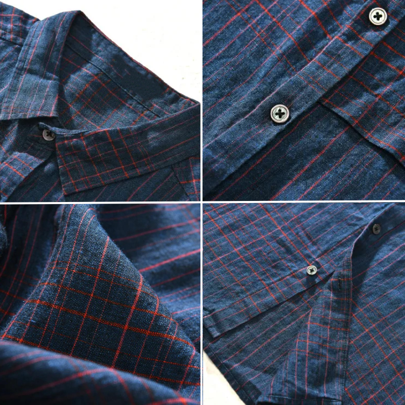 VINZÉNCIO PINSTRIPE FLANNEL SHIRT