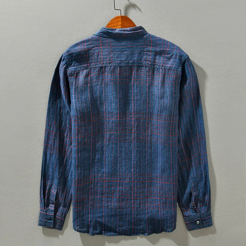 VINZÉNCIO PINSTRIPE FLANNEL SHIRT