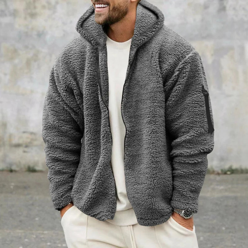 URBAN HYPE SHERPA EDGE HOODIE