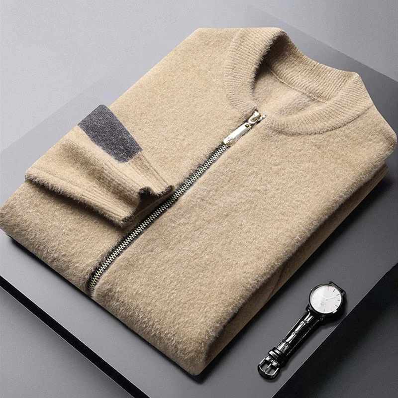 REMY-DOÎR JACQUARD WOOL SWEATER