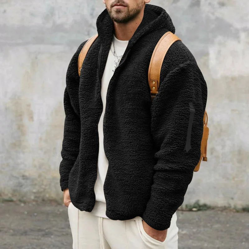 URBAN HYPE SHERPA EDGE HOODIE