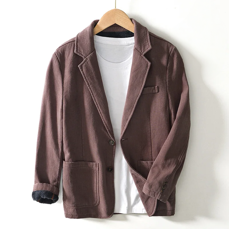 VALENTINO LEGACY FLEECE-LINED BLAZER