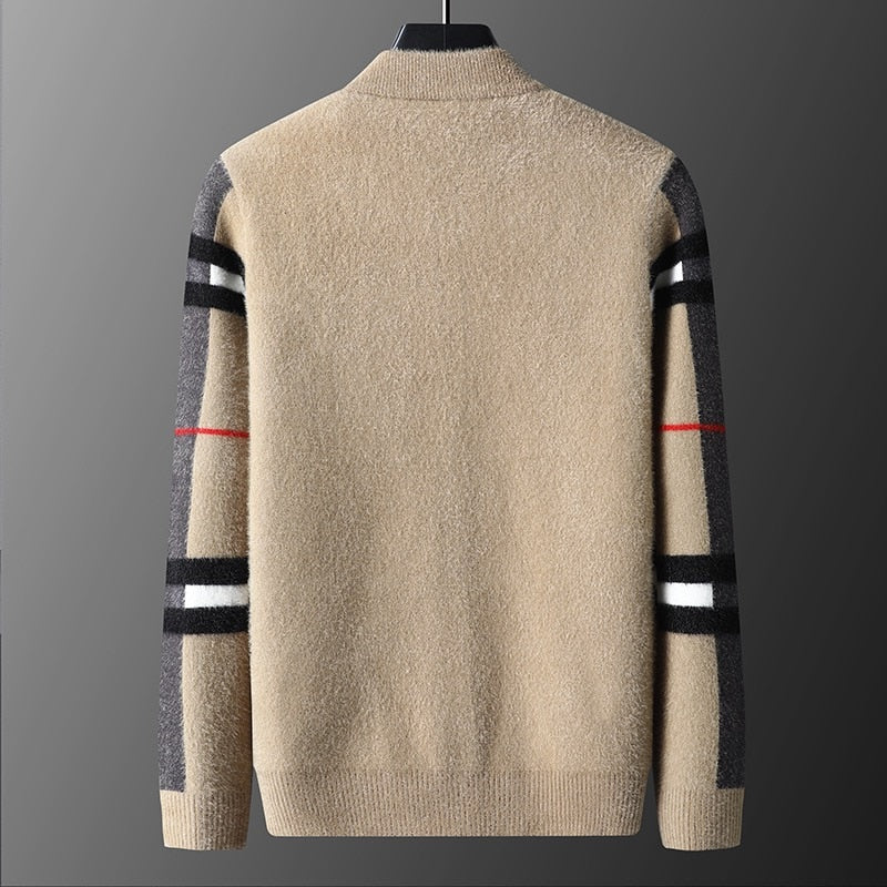 REMY-DOÎR JACQUARD WOOL SWEATER