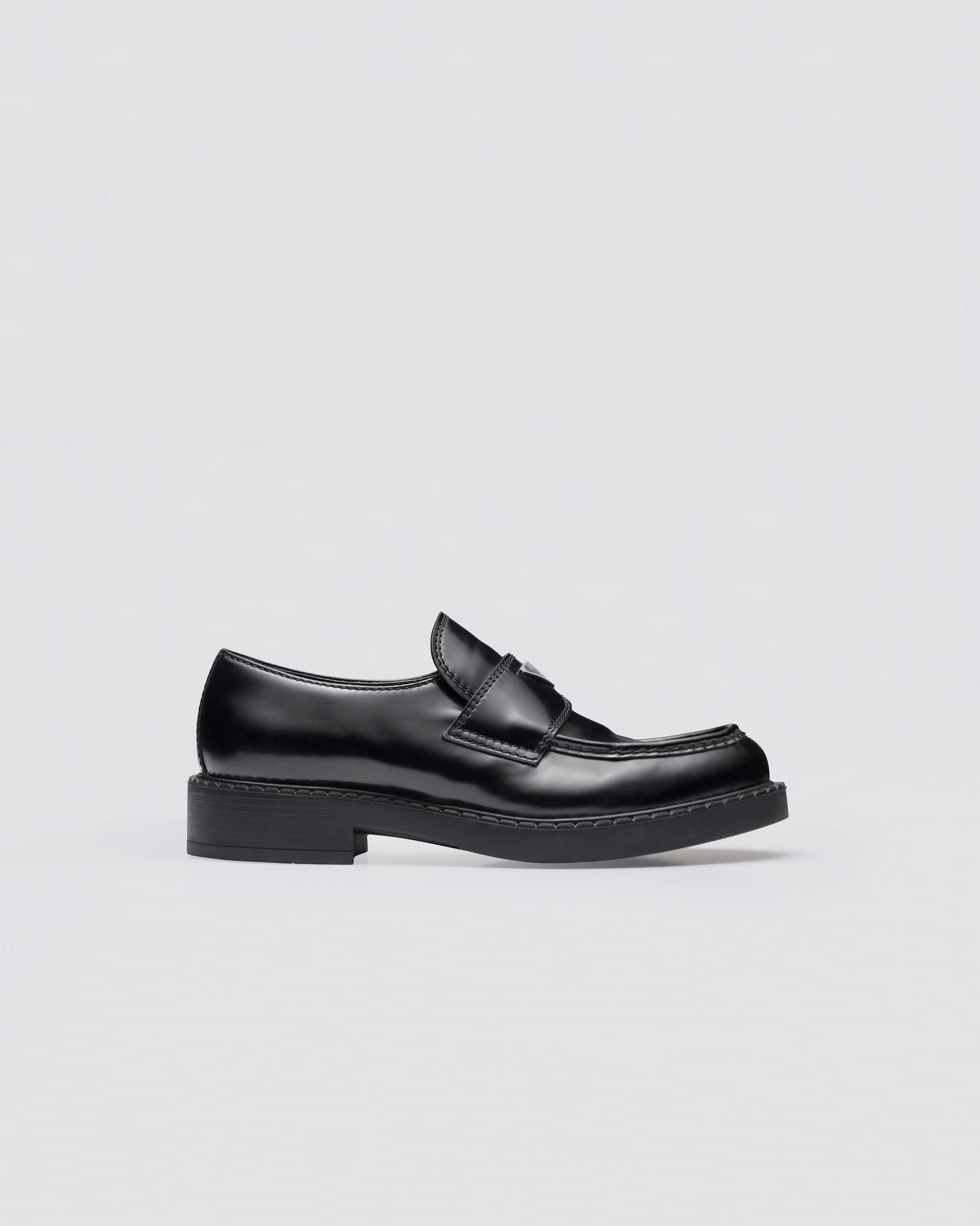 Prada Brushed leather loafers for women