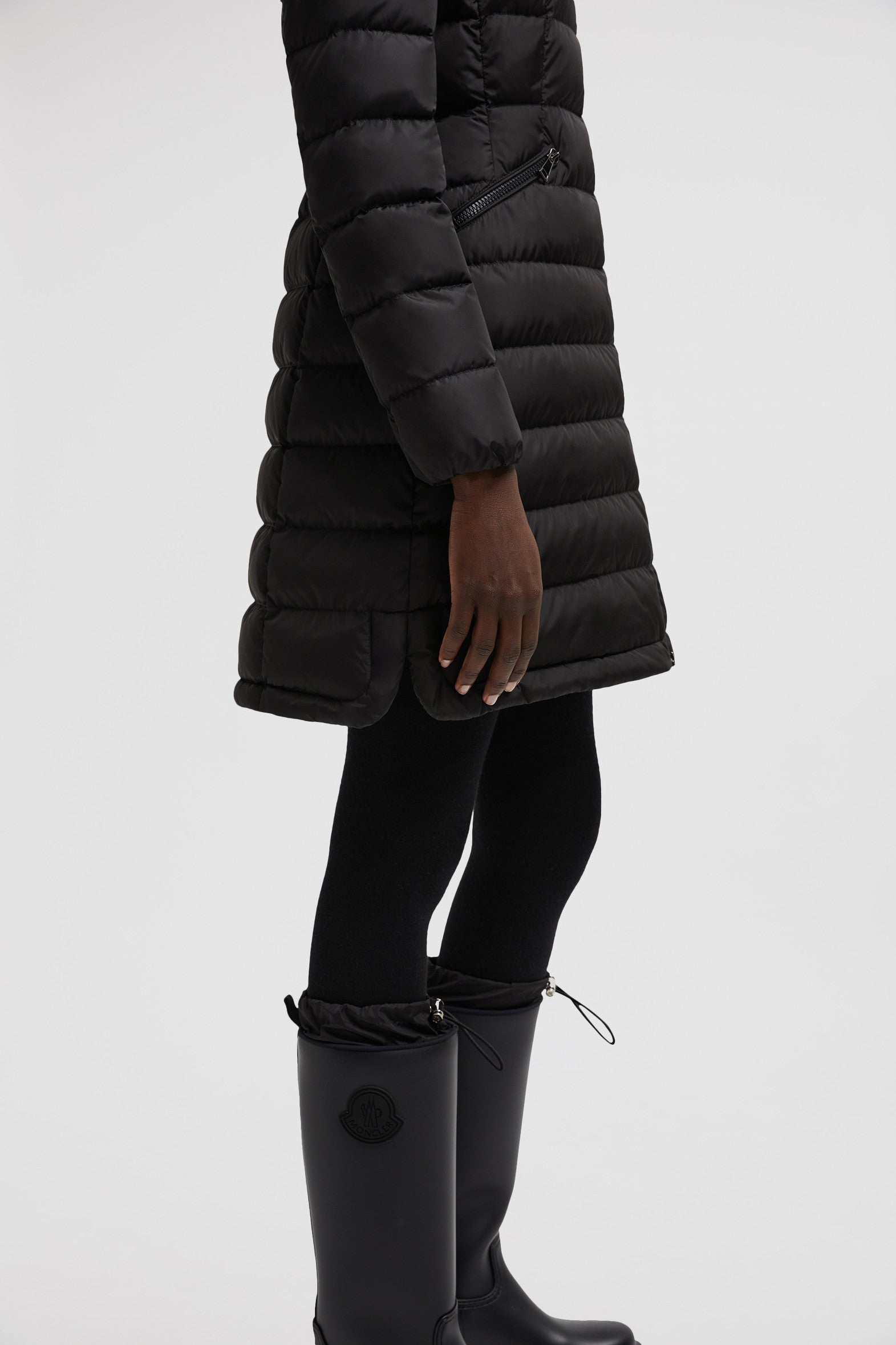 Flammette Long Down Jacket