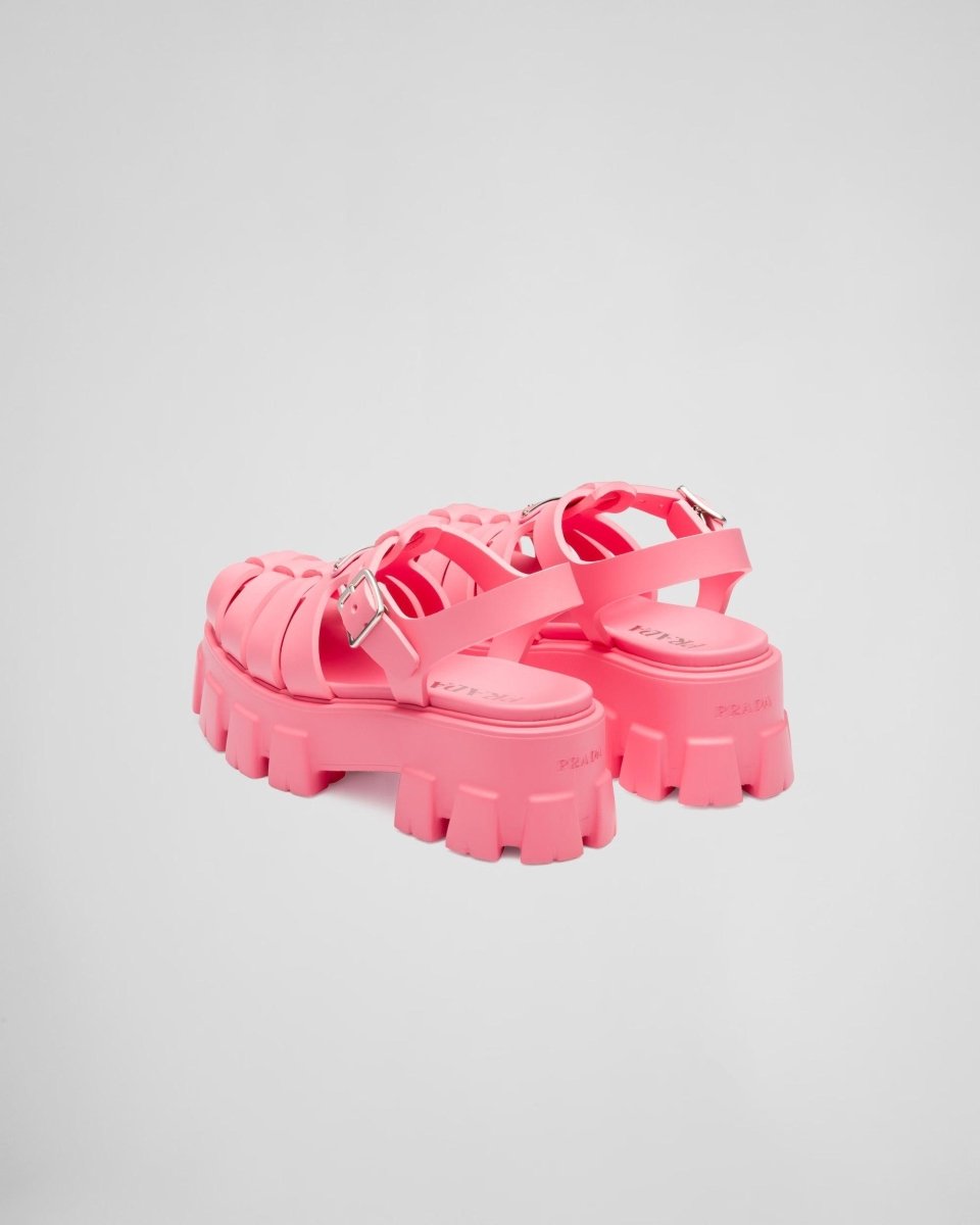 Foam rubber sandals