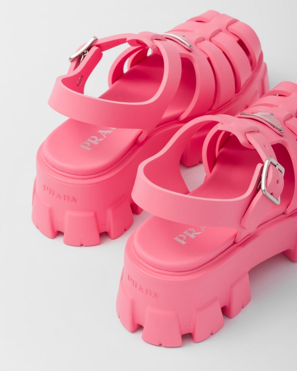 Foam rubber sandals