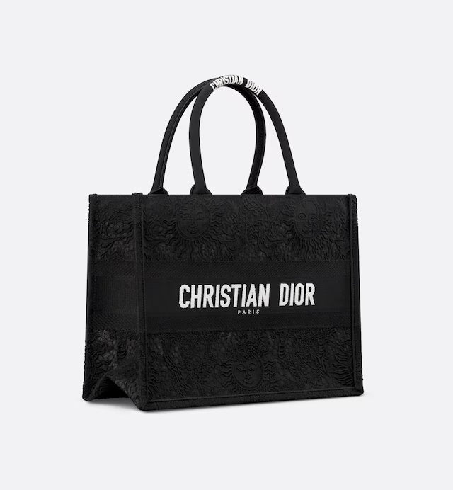 Medium Book Tote Black